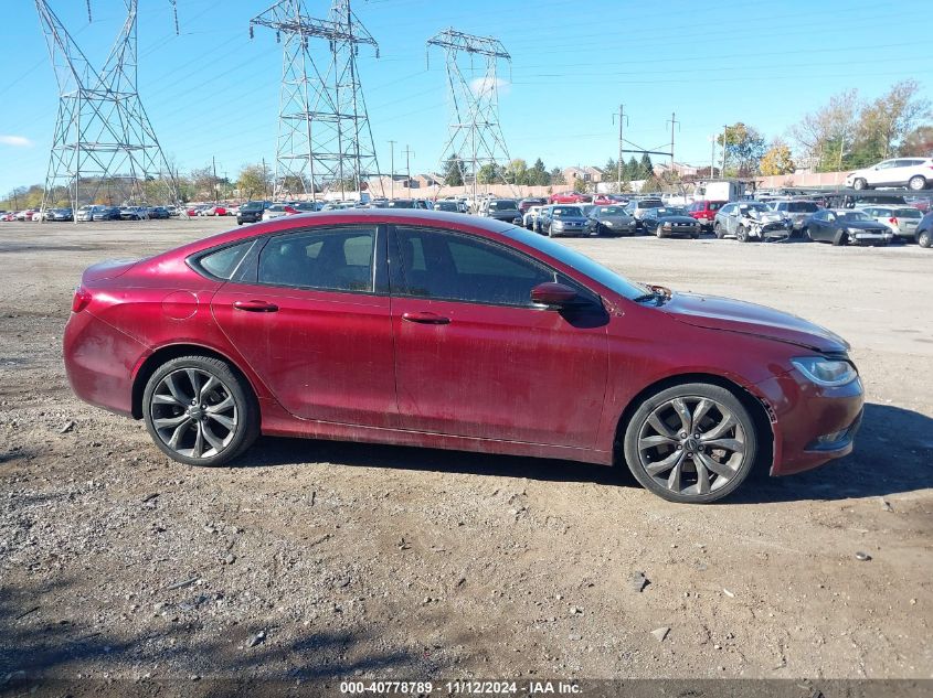 2015 Chrysler 200 S VIN: 1C3CCCDG0FN514573 Lot: 40778789