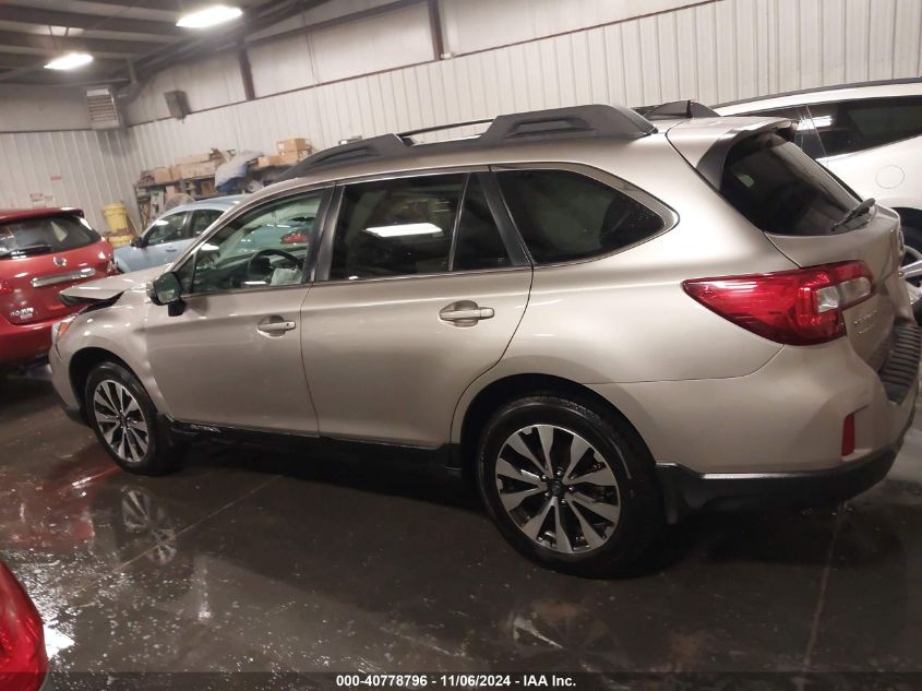 2017 Subaru Outback 2.5I Limited VIN: 4S4BSANC8H3348937 Lot: 40778796