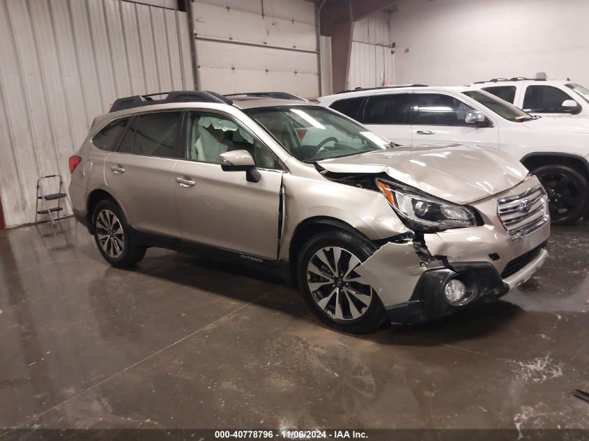 2017 Subaru Outback 2.5I Limited VIN: 4S4BSANC8H3348937 Lot: 40778796