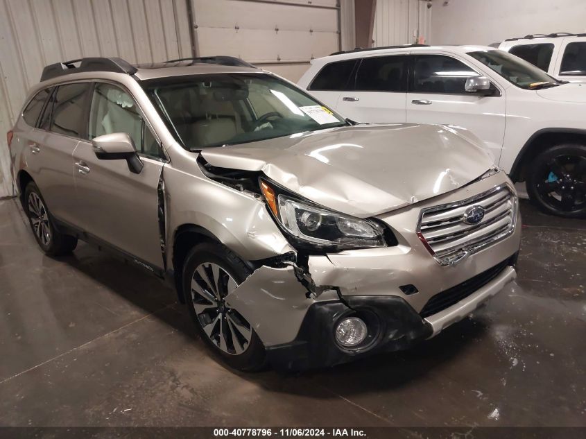 2017 Subaru Outback 2.5I Limited VIN: 4S4BSANC8H3348937 Lot: 40778796