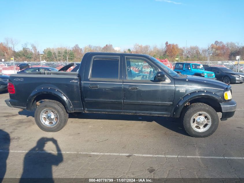 2001 Ford F-150 VIN: 1FTRW081KC29200 Lot: 40778799