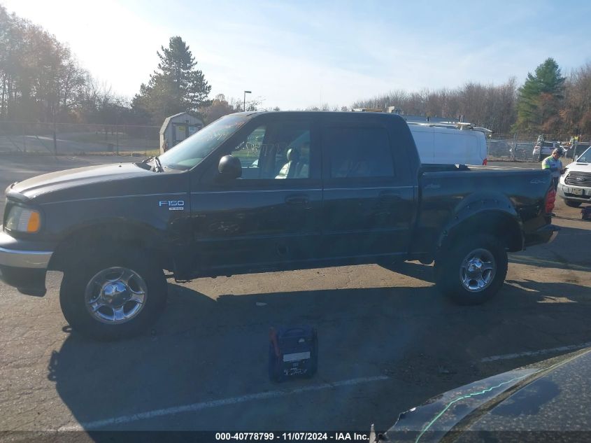 2001 Ford F-150 VIN: 1FTRW081KC29200 Lot: 40778799