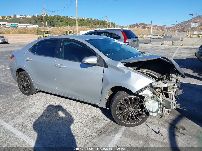 2016 Toyota Corolla S Plus VIN: 5YFBURHE1GP553175 Lot: 40778824