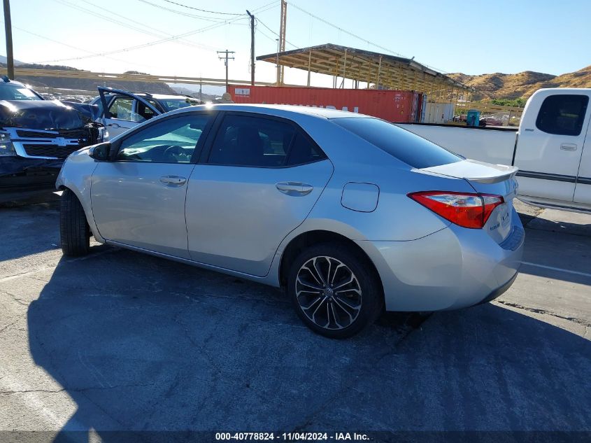 2016 Toyota Corolla S Plus VIN: 5YFBURHE1GP553175 Lot: 40778824