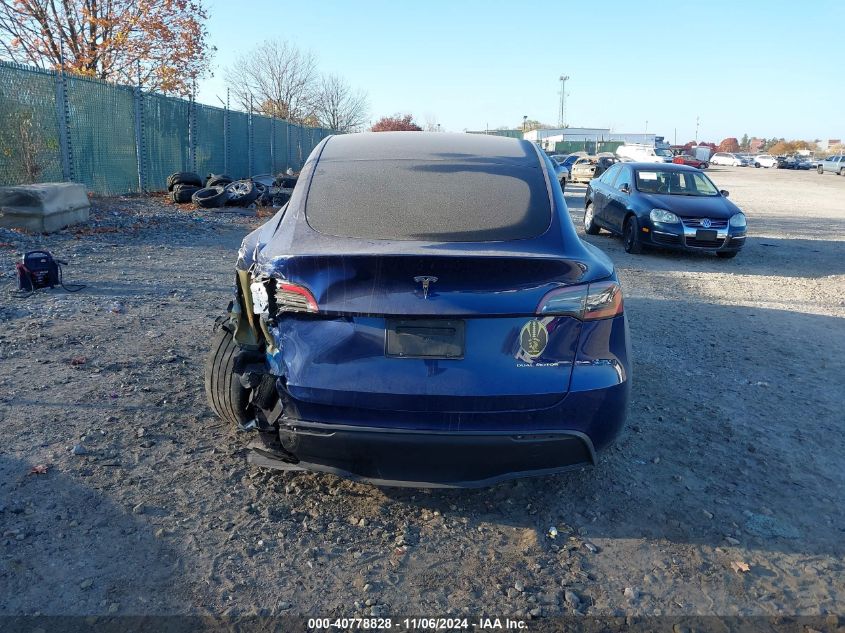 2023 TESLA MODEL Y AWD/LONG RANGE DUAL MOTOR ALL-WHEEL DRIVE - 7SAYGAEE6PF849217