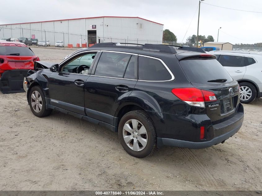 2012 Subaru Outback 2.5I Premium VIN: 4S4BRCCC6C3250329 Lot: 40778840