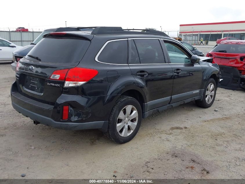 2012 Subaru Outback 2.5I Premium VIN: 4S4BRCCC6C3250329 Lot: 40778840