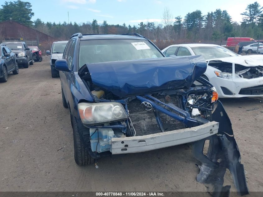 2004 Toyota Highlander V6 VIN: JTEDP21A540040379 Lot: 40778848