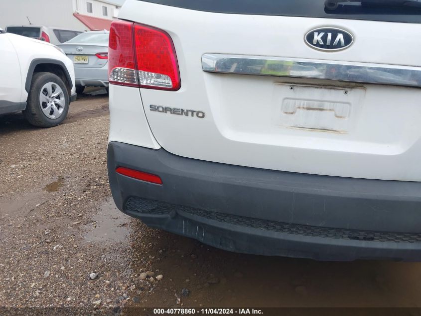 2013 Kia Sorento Lx V6 VIN: 5XYKT4A27DG365024 Lot: 40778860