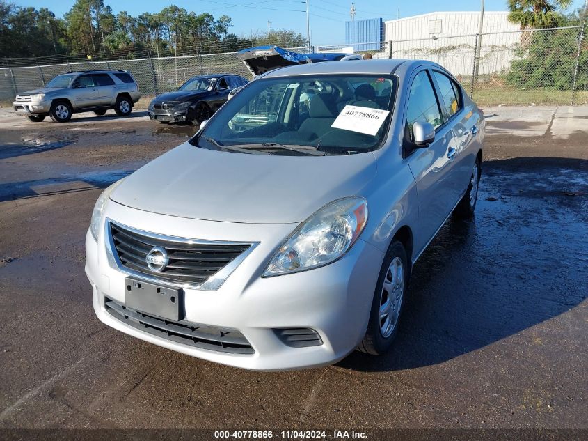 2014 Nissan Versa 1.6 Sv VIN: 3N1CN7AP9EK446167 Lot: 40778866