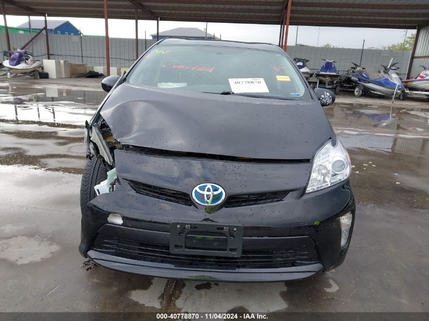 2013 Toyota Prius Two VIN: JTDKN3DU5D0343448 Lot: 40778870