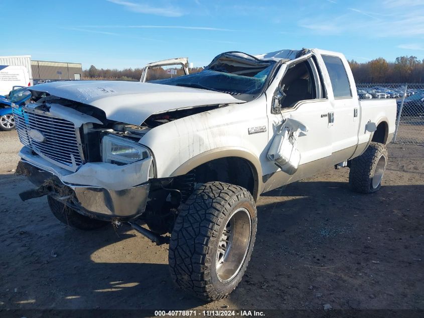 2005 Ford F-250 Lariat/Xl/Xlt VIN: 1FTSW21P55EC74884 Lot: 40778871