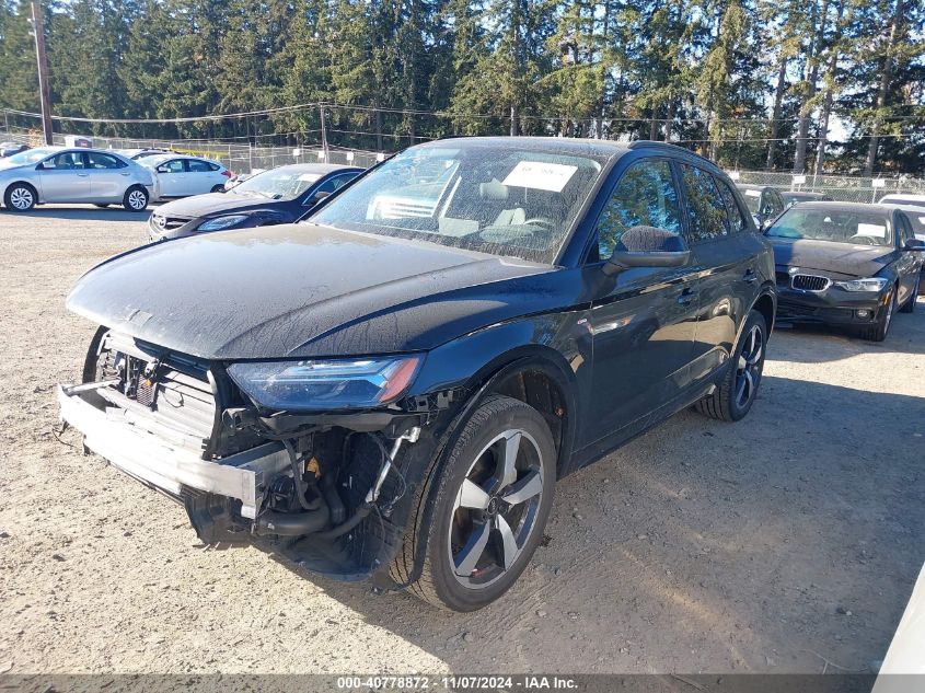 2022 Audi Q5 Prestige 45 Tfsi S Line Quattro S Tronic VIN: WA1FAAFY1N2083292 Lot: 40778872