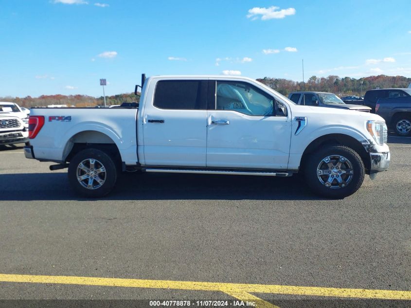 2022 Ford F-150 Xlt VIN: 1FTFW1E87NKD11319 Lot: 40778878