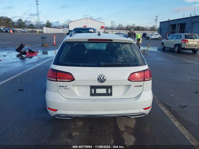 2019 Volkswagen Golf Sportwagen 1.8T S VIN: 3VW117AU0KM509577 Lot: 40778892