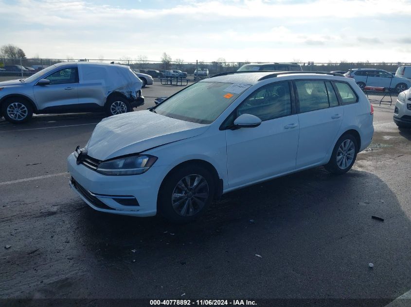 VIN 3VW117AU0KM509577 2019 VOLKSWAGEN GOLF SPORTWAGEN no.2