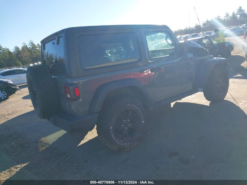 2021 Jeep Wrangler Willys Sport 4X4 VIN: 1C4HJXAGXMW626405 Lot: 40778906