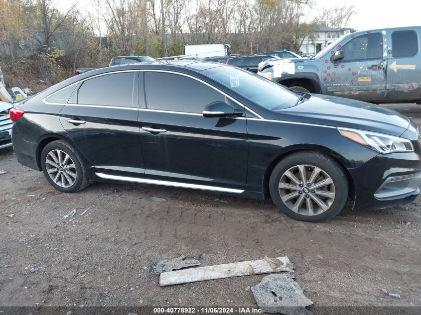 2016 HYUNDAI SONATA SPORT/LIMITED - 5NPE34AFAGH301023