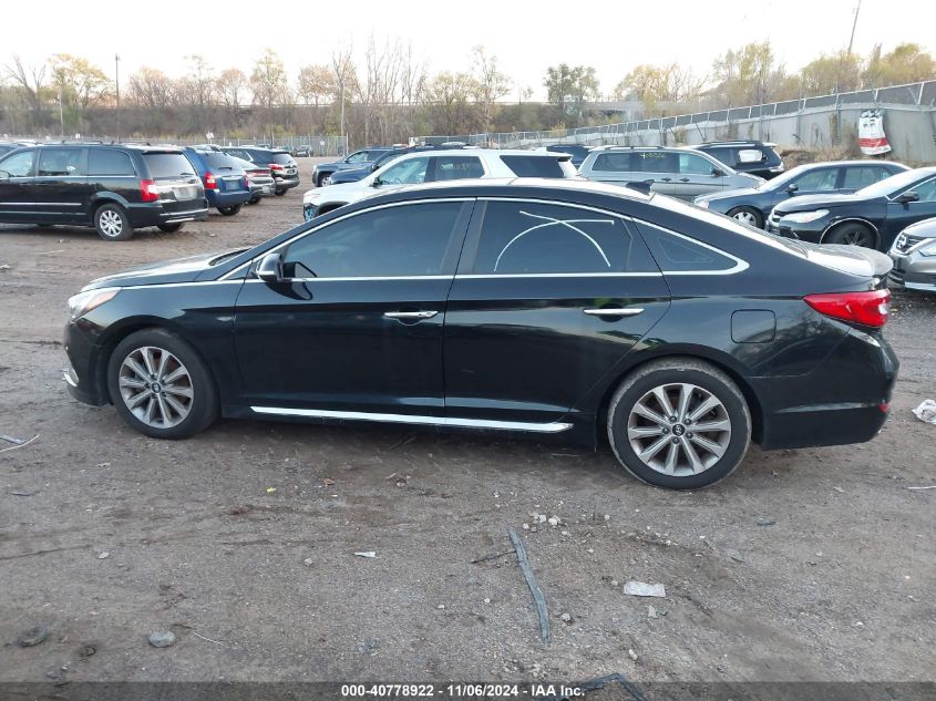 2016 HYUNDAI SONATA SPORT/LIMITED - 5NPE34AFAGH301023