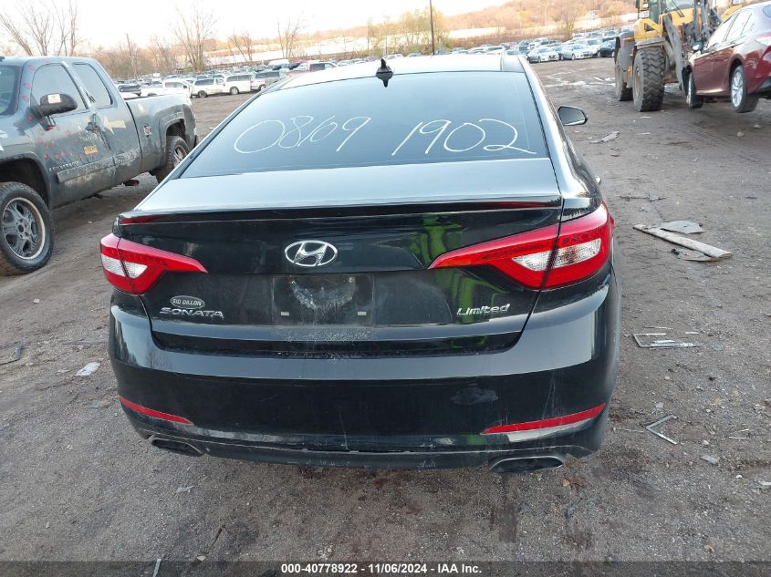 2016 HYUNDAI SONATA SPORT/LIMITED - 5NPE34AFAGH301023