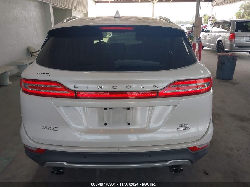 2016 Lincoln Mkc Premier VIN: 5LMCJ1C99GUJ05044 Lot: 40778931