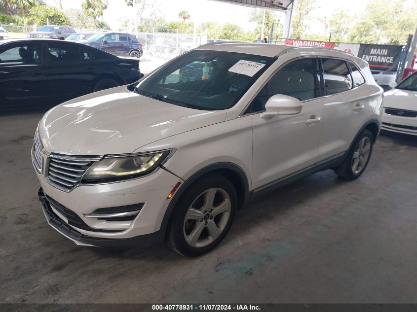 2016 Lincoln Mkc Premier VIN: 5LMCJ1C99GUJ05044 Lot: 40778931