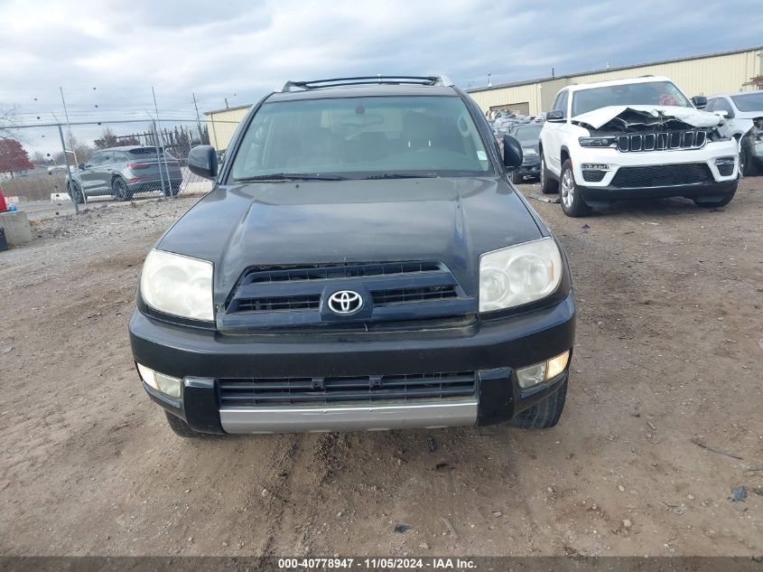 2004 Toyota 4Runner Limited V6 VIN: JTEBU17R240032750 Lot: 40778947