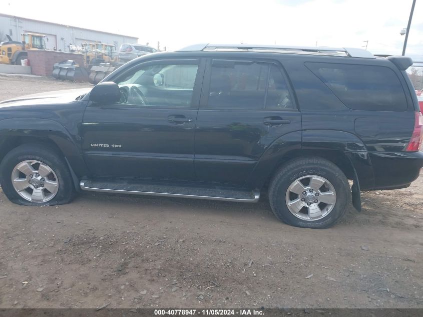 2004 Toyota 4Runner Limited V6 VIN: JTEBU17R240032750 Lot: 40778947