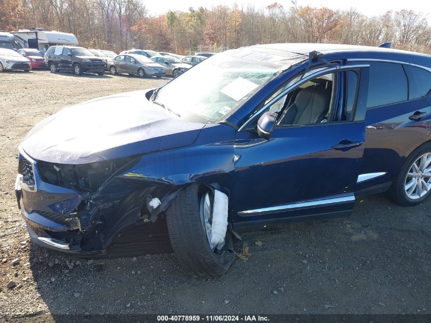 2019 Acura Rdx Standard VIN: 5J8TC2H38KL044135 Lot: 40778959