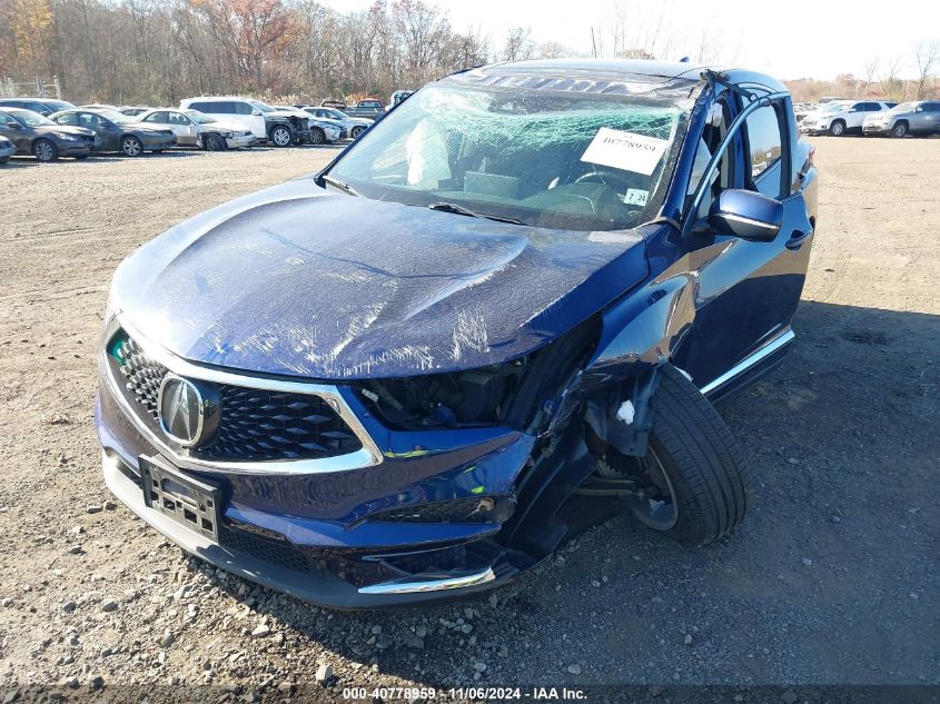 2019 Acura Rdx Standard VIN: 5J8TC2H38KL044135 Lot: 40778959