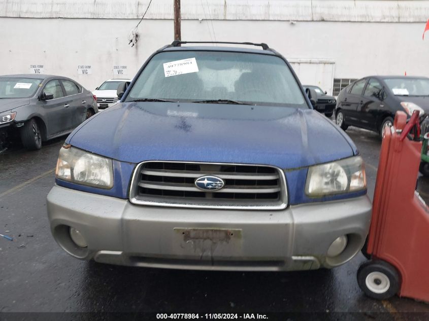 2004 Subaru Forester 2.5Xs VIN: JF1SG65664H718654 Lot: 40778984