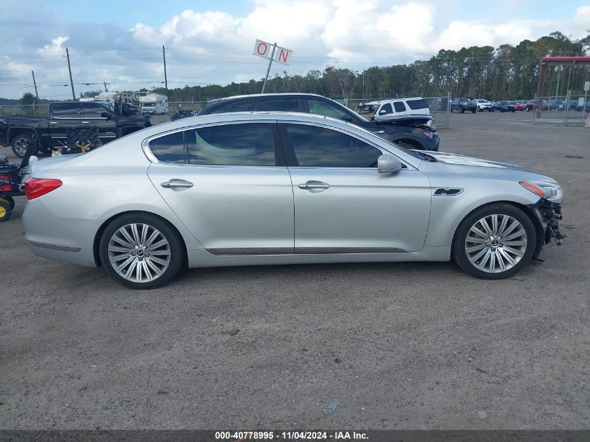 2015 Kia K900 Premium VIN: KNALU4D4XF6026677 Lot: 40778995