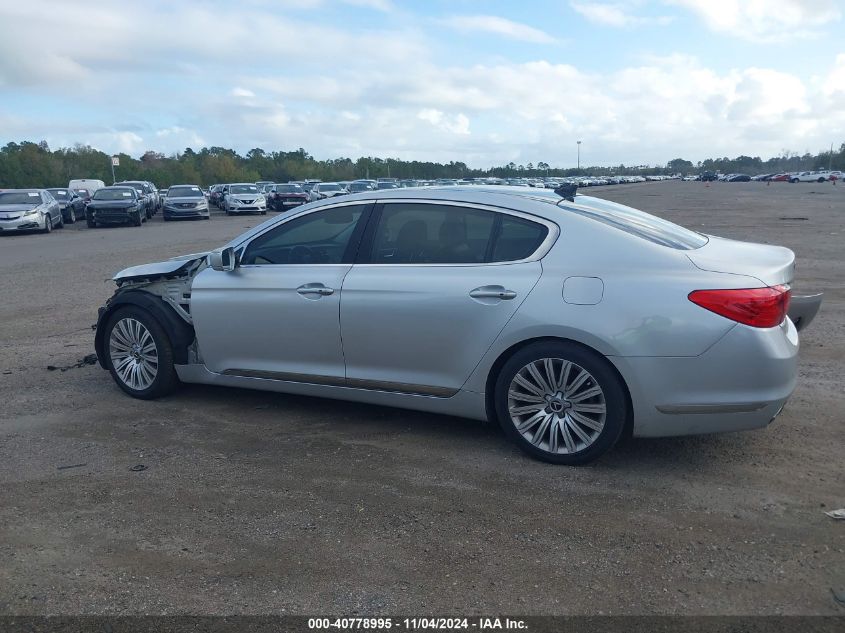 2015 Kia K900 Premium VIN: KNALU4D4XF6026677 Lot: 40778995