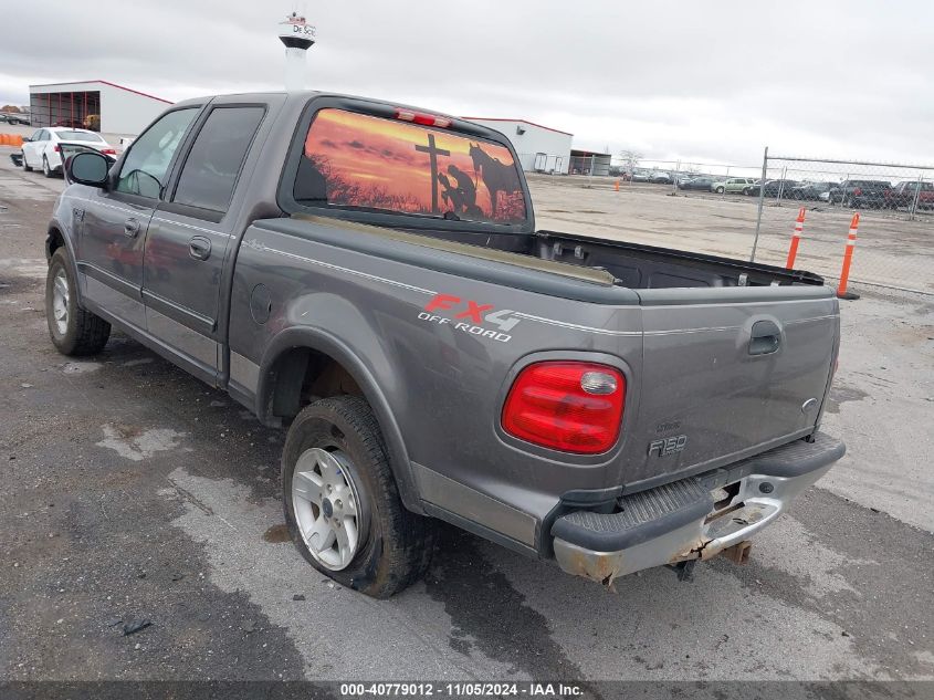 2003 Ford F-150 Lariat/Xlt VIN: 1FTRW08L13KC12287 Lot: 40779012