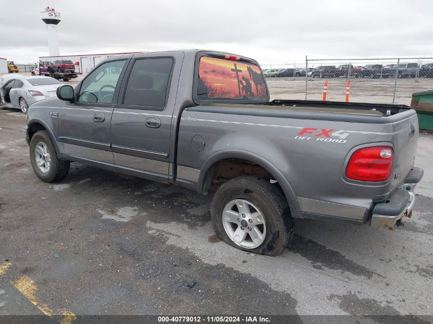 2003 Ford F-150 Lariat/Xlt VIN: 1FTRW08L13KC12287 Lot: 40779012