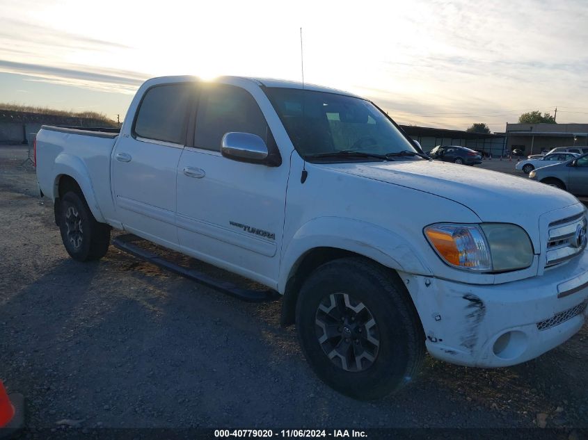 2006 Toyota Tundra Sr5 V8 VIN: 5TBET341X6S501557 Lot: 40779020