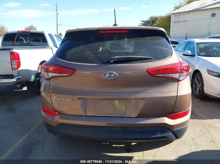 2016 Hyundai Tucson Se VIN: KM8J23A43GU238294 Lot: 40779046