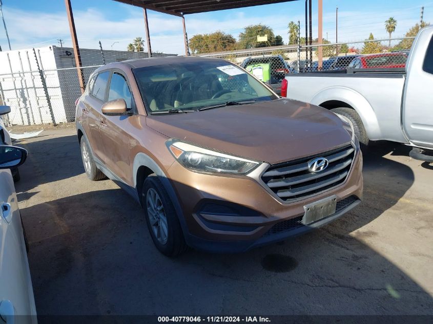 2016 Hyundai Tucson Se VIN: KM8J23A43GU238294 Lot: 40779046