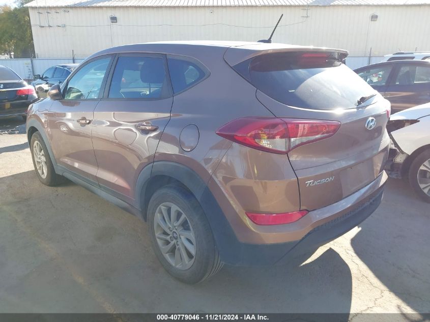 2016 Hyundai Tucson Se VIN: KM8J23A43GU238294 Lot: 40779046