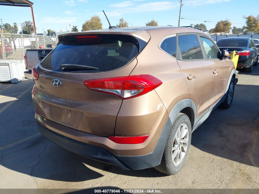 2016 Hyundai Tucson Se VIN: KM8J23A43GU238294 Lot: 40779046