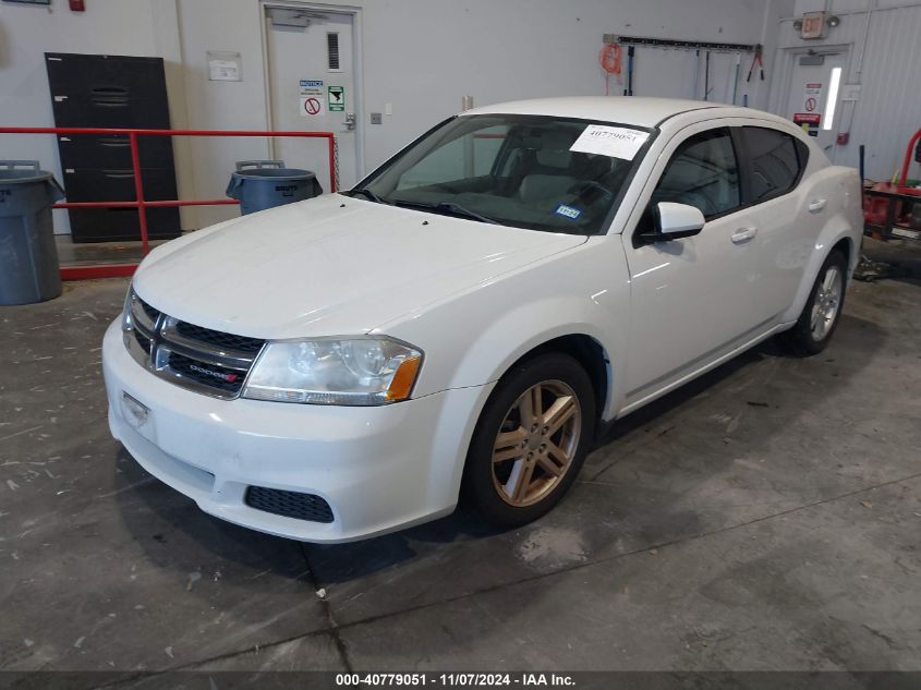 2012 Dodge Avenger Sxt VIN: 1C3CDZCB5CN281405 Lot: 40779051