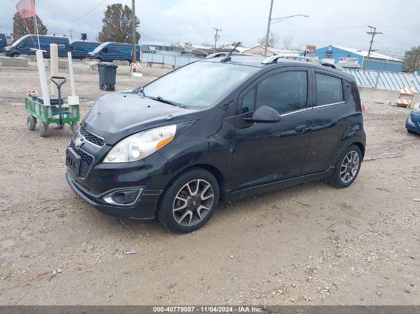 VIN KL8CF6S9XDC604193 2013 CHEVROLET SPARK no.2