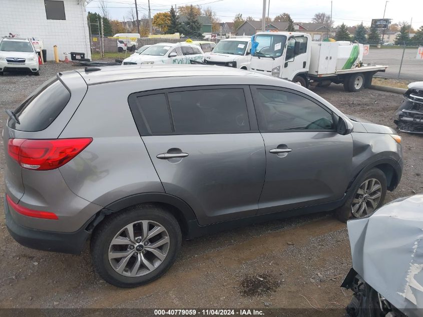 2016 Kia Sportage Lx VIN: KNDPB3AC9G7853677 Lot: 40779059