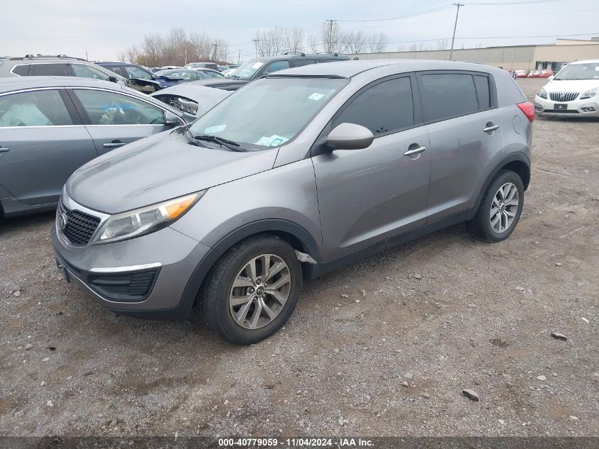 VIN KNDPB3AC9G7853677 2016 KIA Sportage, LX no.2