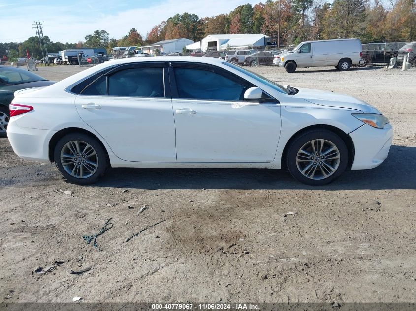 2016 Toyota Camry Se VIN: 4T1BF1FK7GU242496 Lot: 40779067