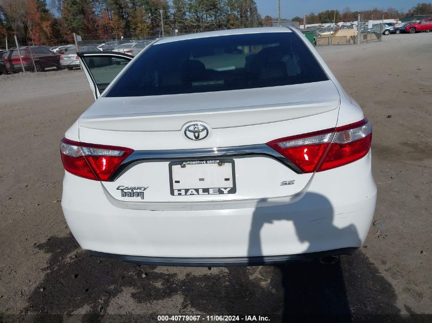 2016 Toyota Camry Se VIN: 4T1BF1FK7GU242496 Lot: 40779067