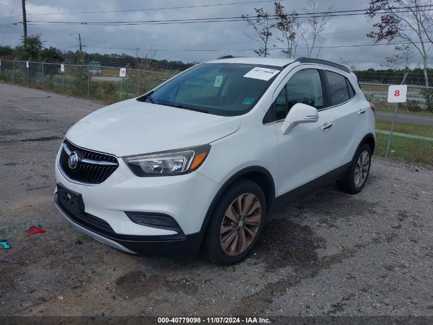 2017 Buick Encore Preferred VIN: KL4CJASBXHB011810 Lot: 40779098