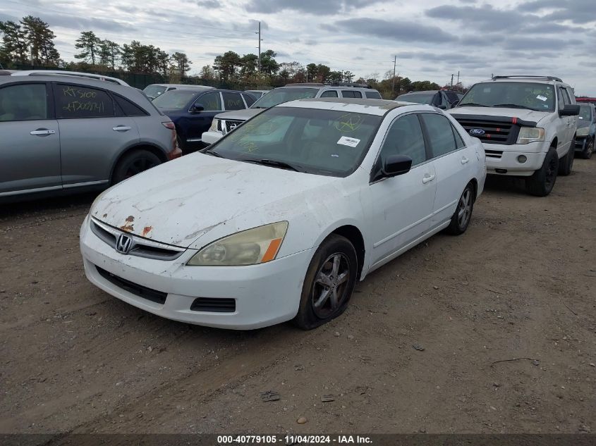 2006 Honda Accord 2.4 Ex VIN: 1HGCM56866A123141 Lot: 40779105