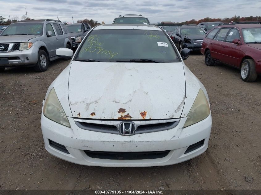 2006 Honda Accord 2.4 Ex VIN: 1HGCM56866A123141 Lot: 40779105