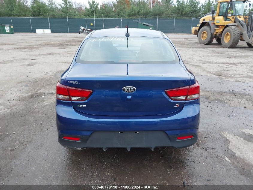 2020 Kia Rio S VIN: 3KPA24AD8LE262898 Lot: 40779118